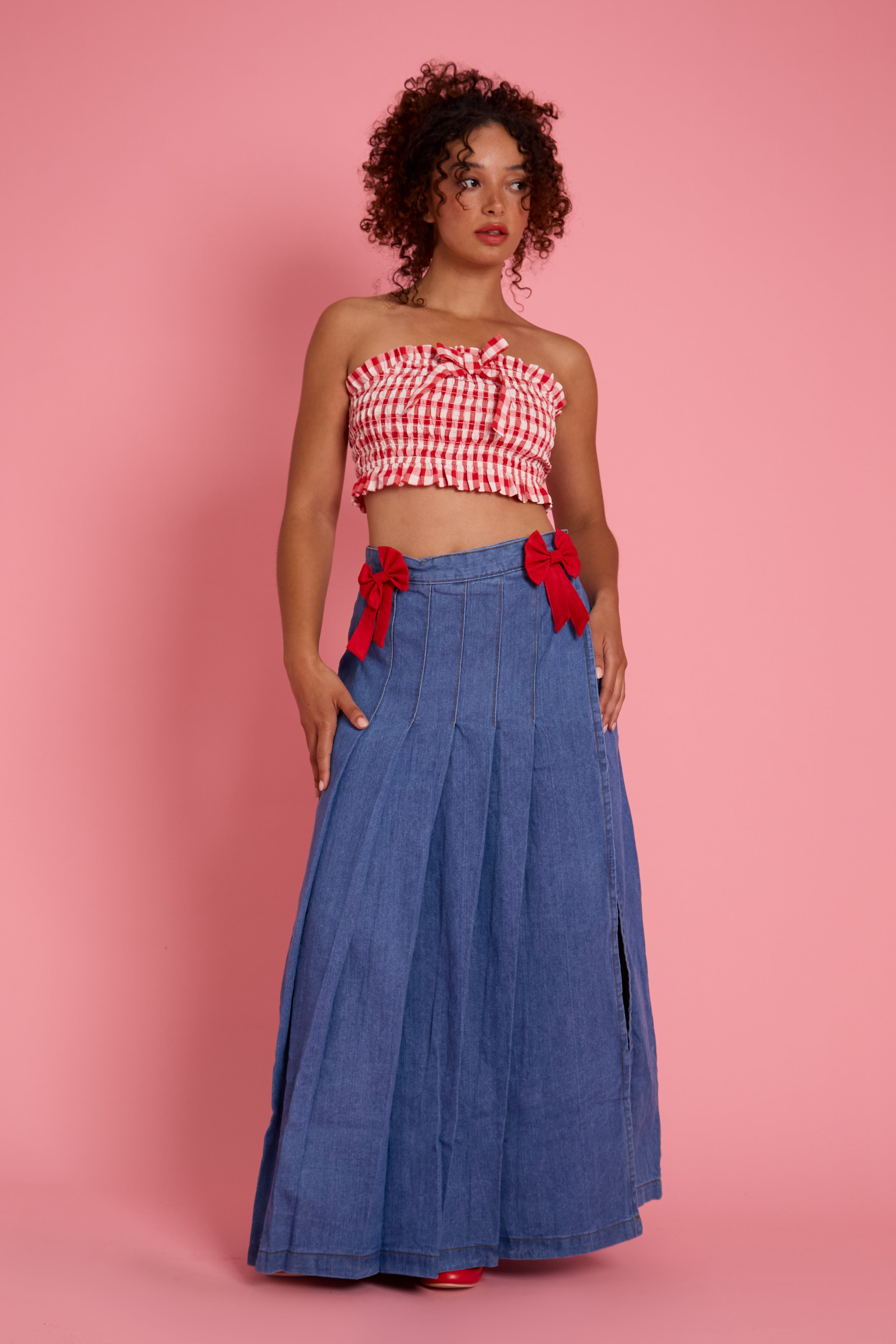 Beau Denim Skirt