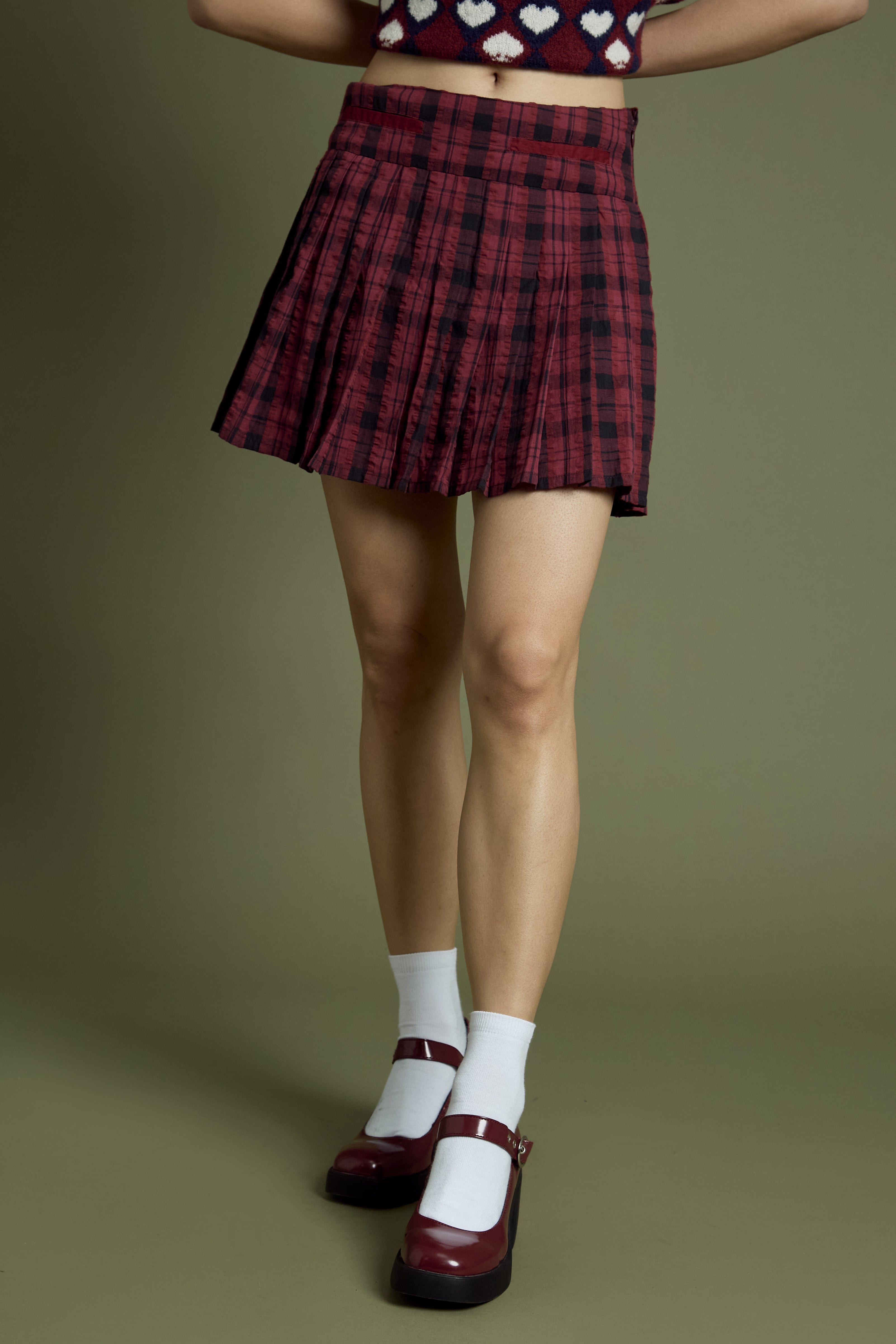 Avery Tartan Skirt