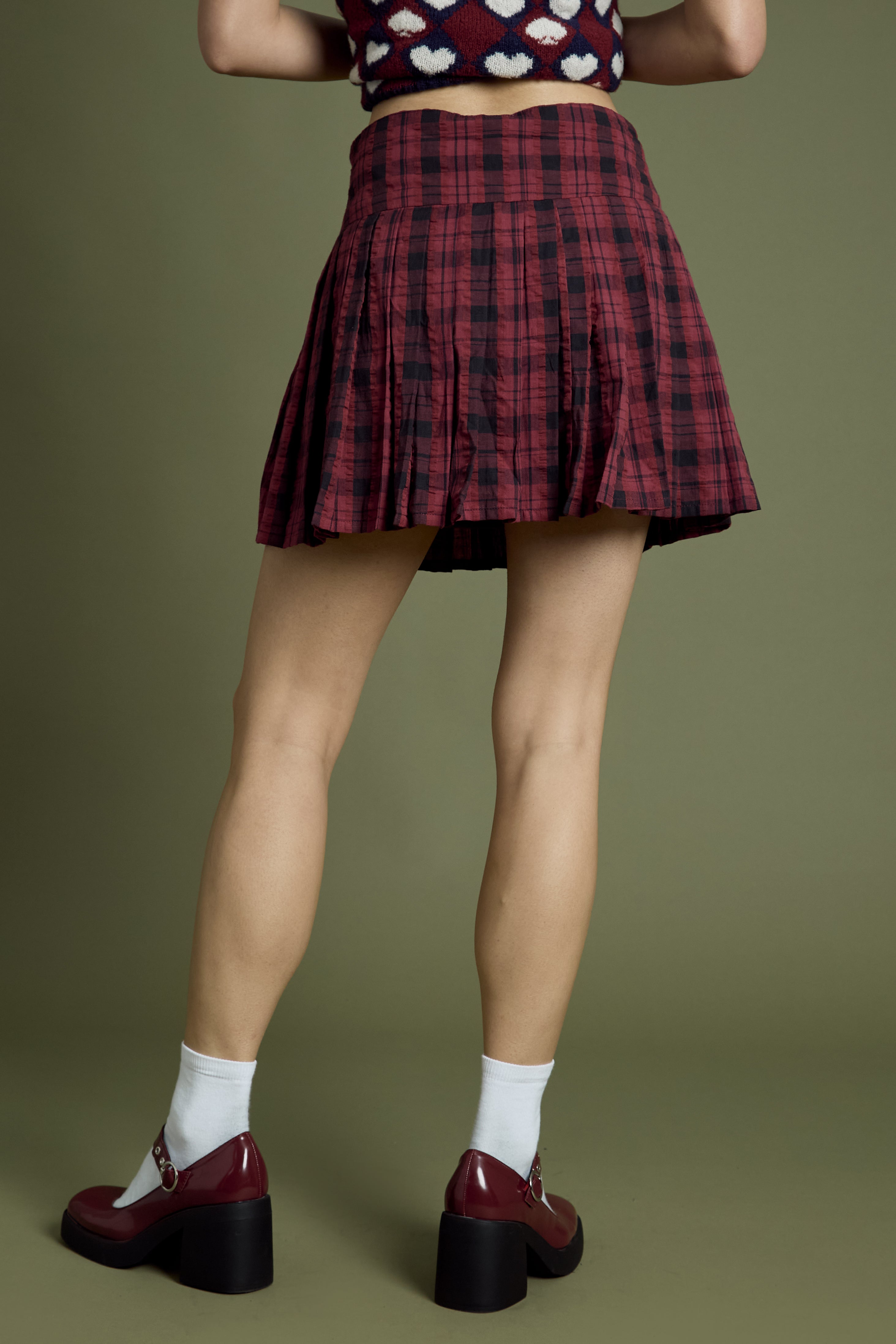 Avery Tartan Skirt