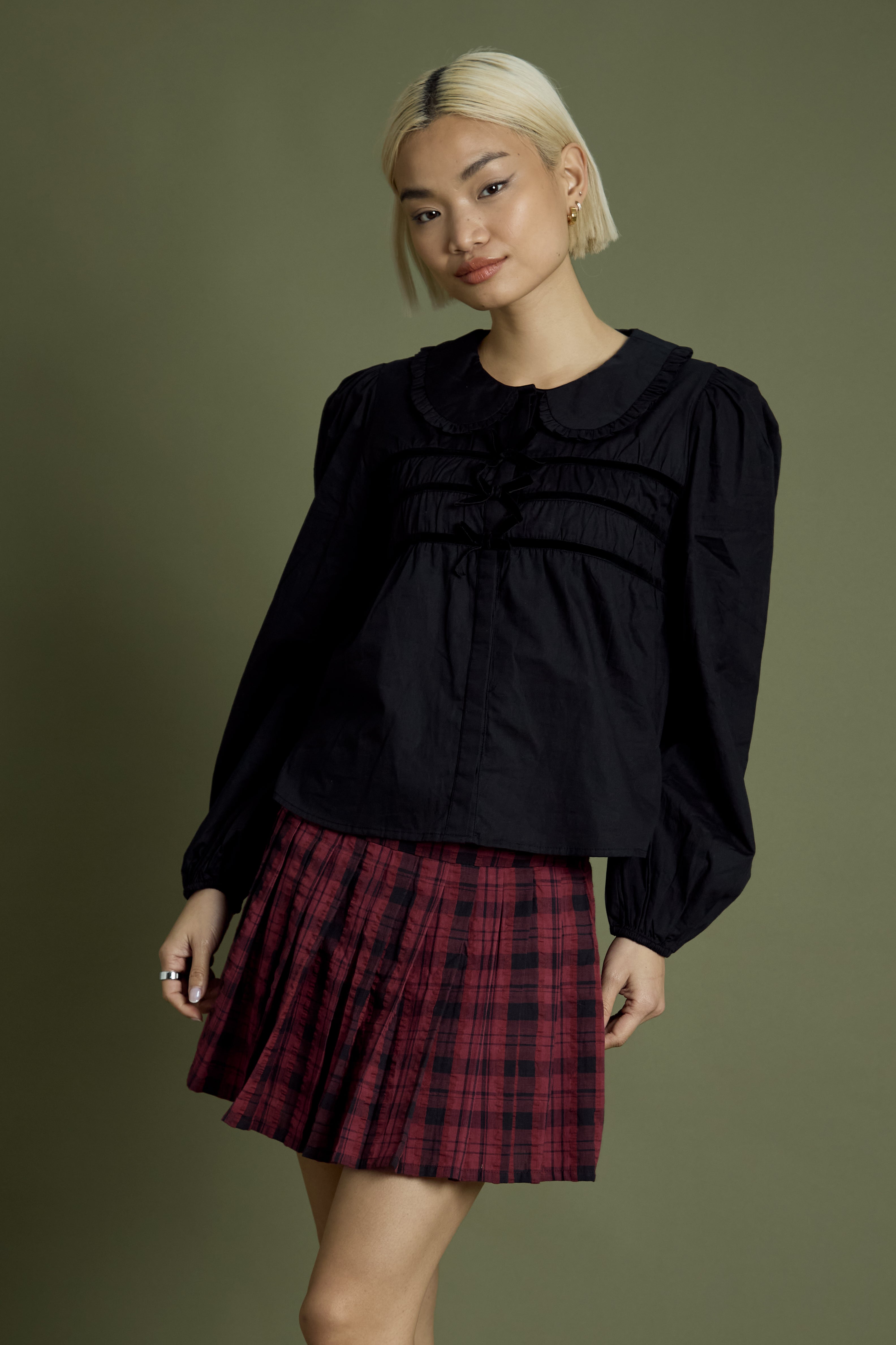 Avery Tartan Skirt