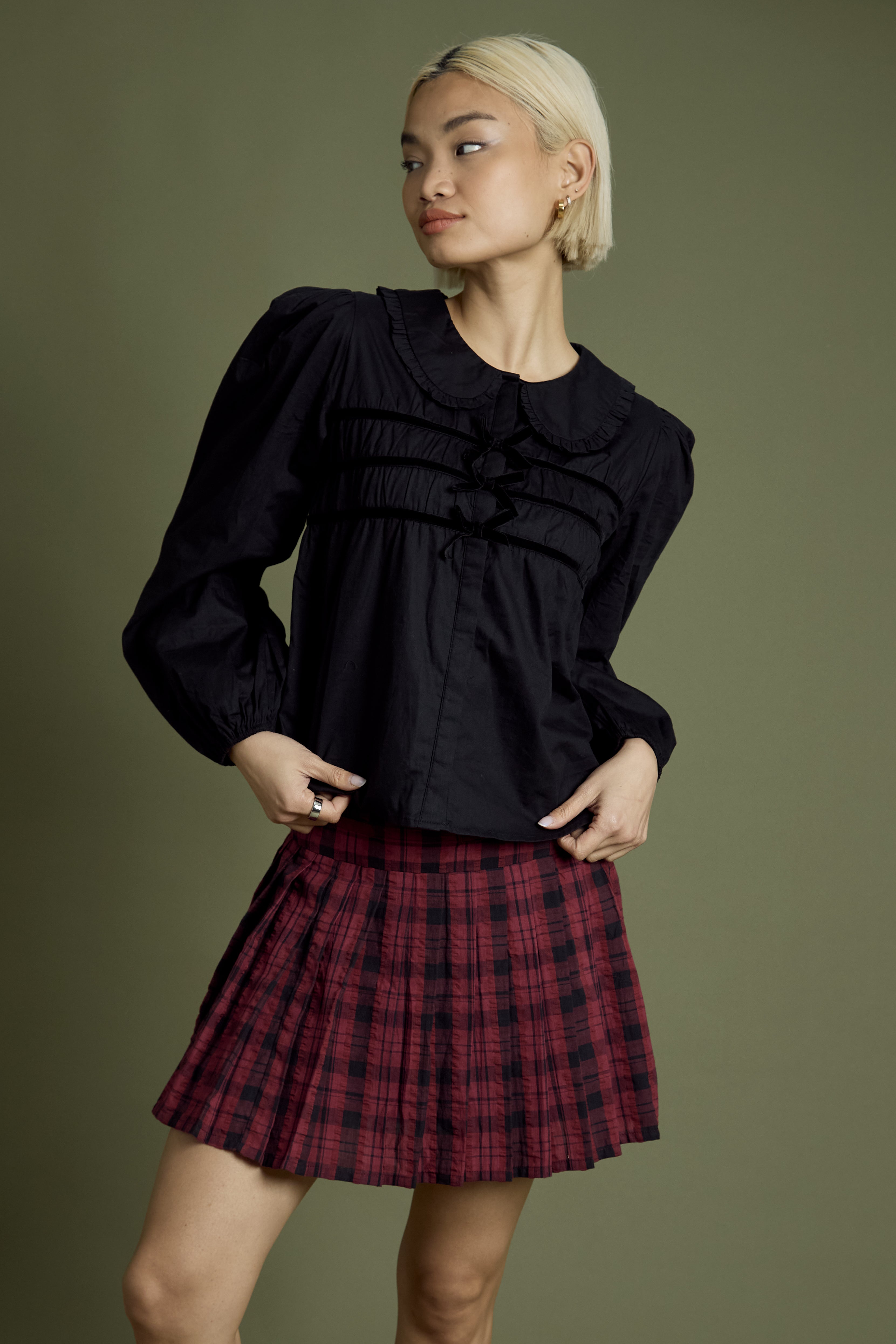 Avery Tartan Skirt