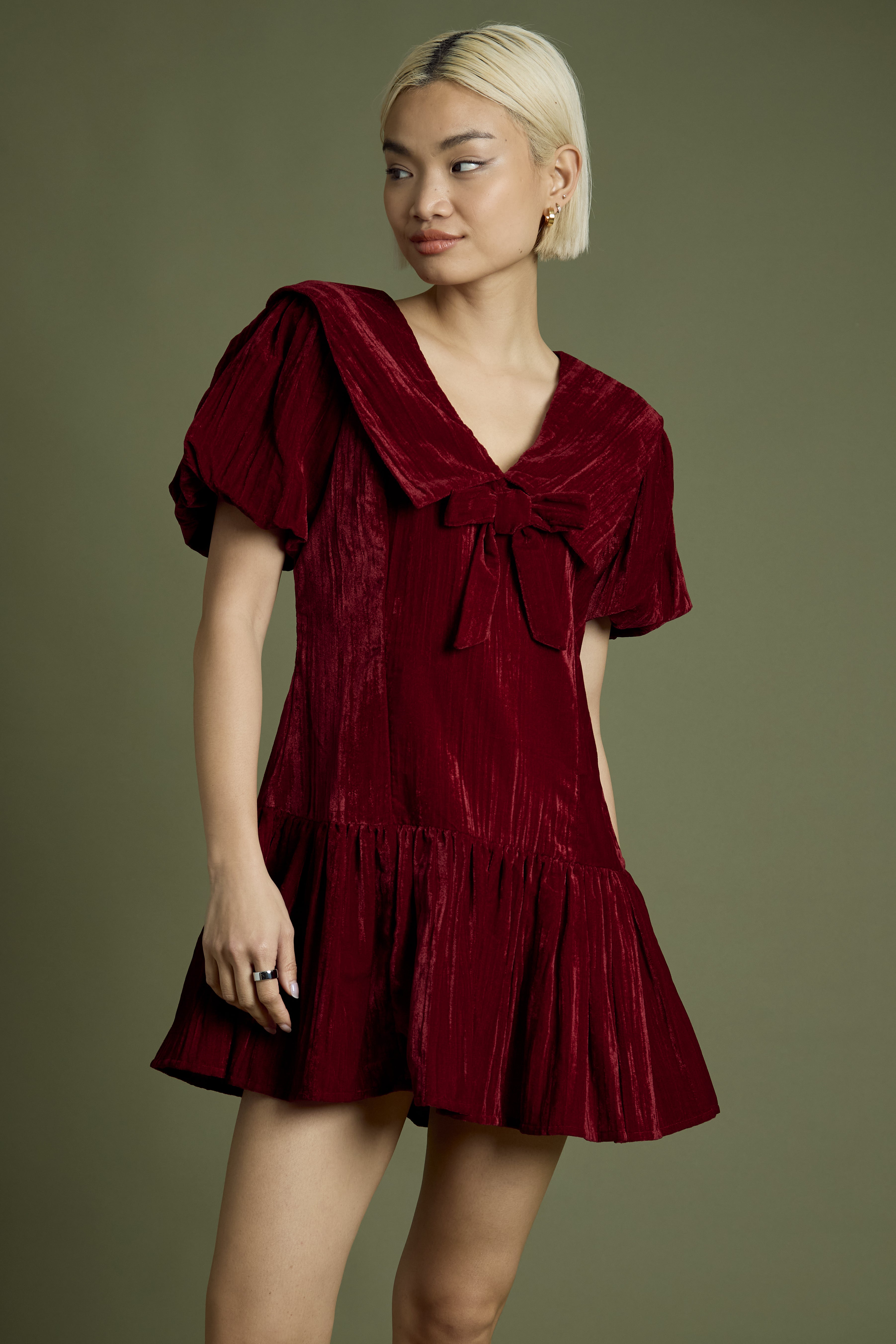 Sabrina Velvet Mini Dress