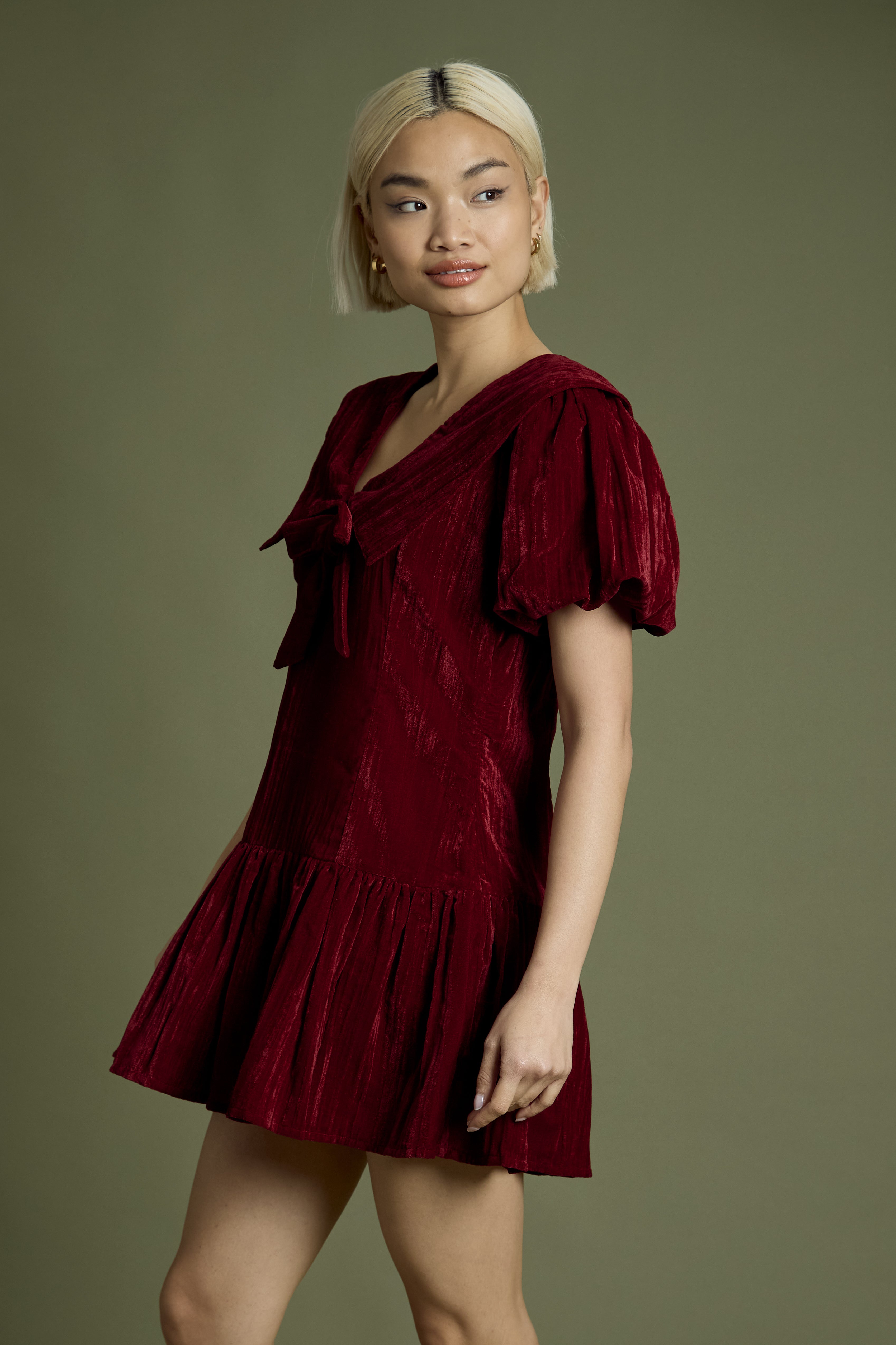 Sabrina Velvet Mini Dress