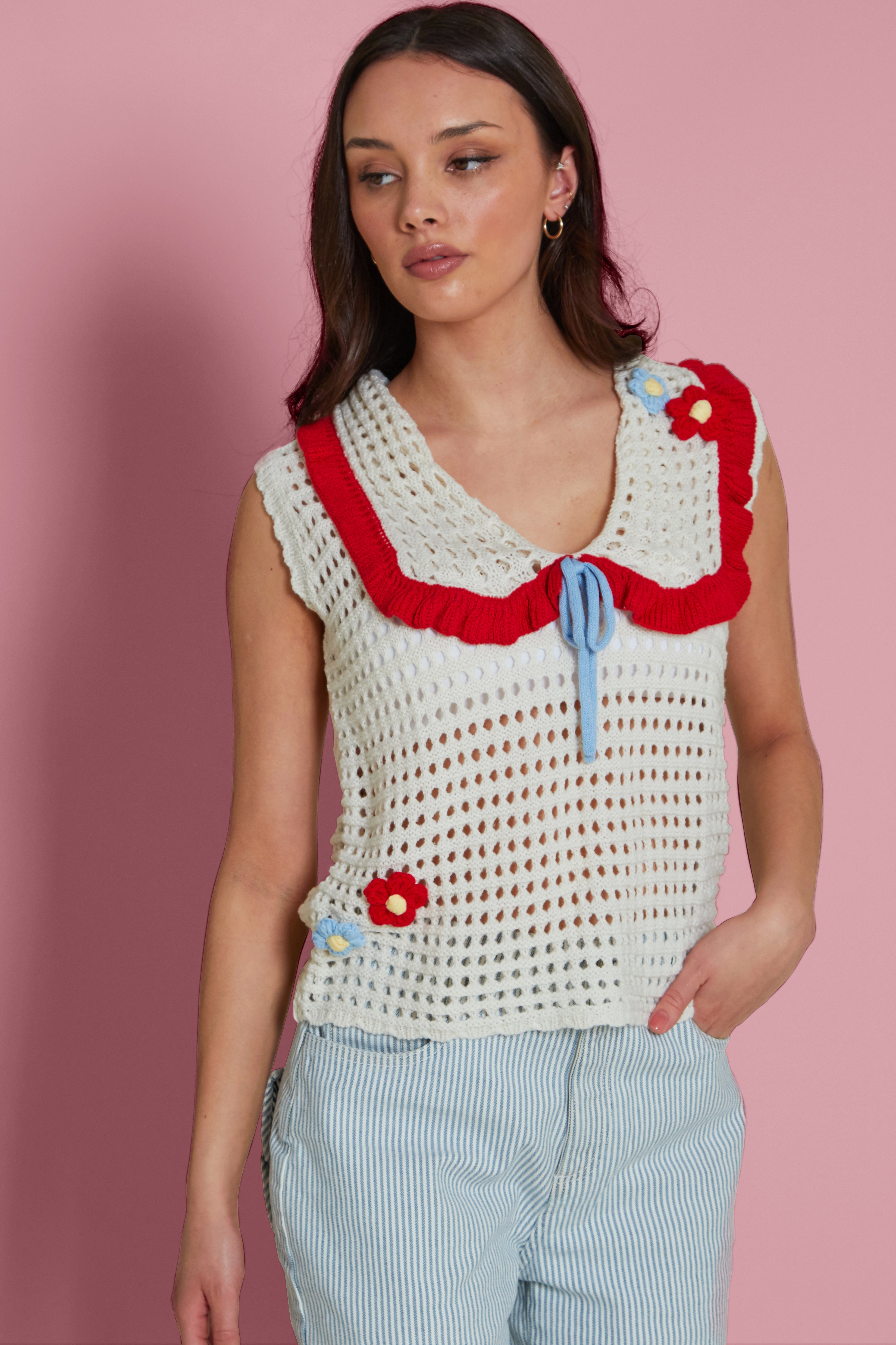 Rhea Knitted Vest